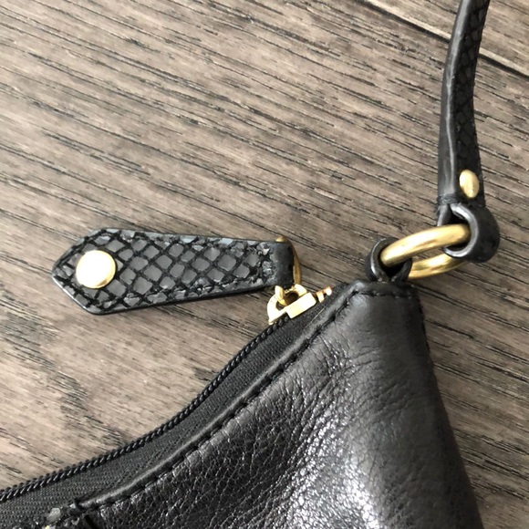 Coach black leather crossbody bag - Picture 6 of 7